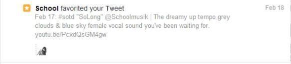 Twitter Favorite of School